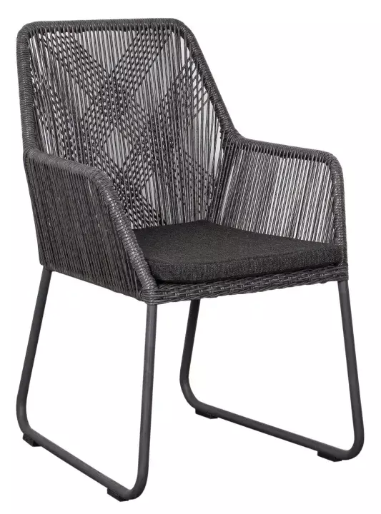 Adora Diningsessel PE twisted light coral*