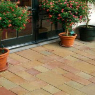 Altstadtpflaster Pflastersteine Indian Summer 10x10x6cm (m2)*