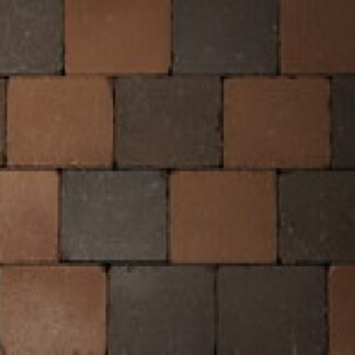 Altstadtpflaster Pflastersteine braun/schwarz 21x14x7cm (m2)*
