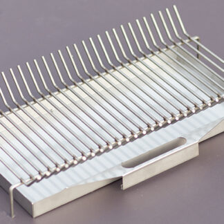 Aschekasten mit Feuerrost edelstahl für Gartengrillkamine Grillkamin 55x29cm*