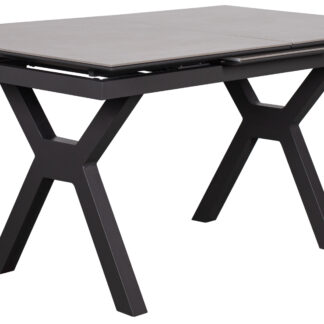Ausziehtisch Granada 160/210 x 90 cm light grey Aluminium*