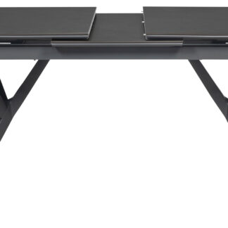 Ausziehtisch Valor 160/210 x 90 cm dark grey Aluminium*