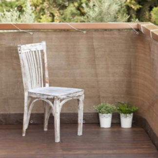 Balkonbespannung Balkonverkleidung Sichtschutznetz 0,9x5m*