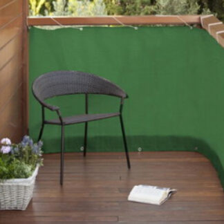 Balkonbespannung Sichtschutznetz Grün 0,9x5m*