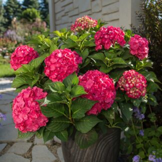 Bauernhortensie Endless Summer® 'Summer Love', rot*
