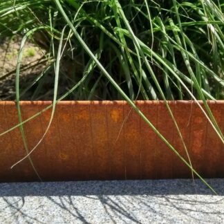 Beeteinfassung Cortenstahl flexibel 240x10cm*