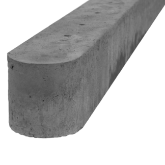 Betonpfosten Betonpfahl Betonzaunpfähle für Holzzaun grau 10x10x270cm*