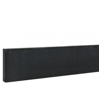 Betonplatte Betonzaun Holzzaun anthrazit 184x25x3,5cm*