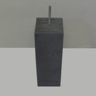 Betonsockel hohes Modell mit Facette 195x195mm*