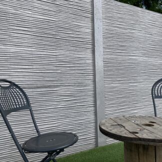 Betonzaun Bamboostone grau doppelseitig 200x200cm*