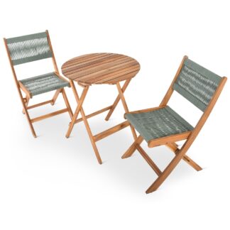 Bistroset Gartenmöbel Gartenset Akazie 3-tlg*