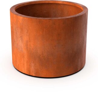 Blumenkasten Cortenstahl Pflanzkasten rund 150x40cm*