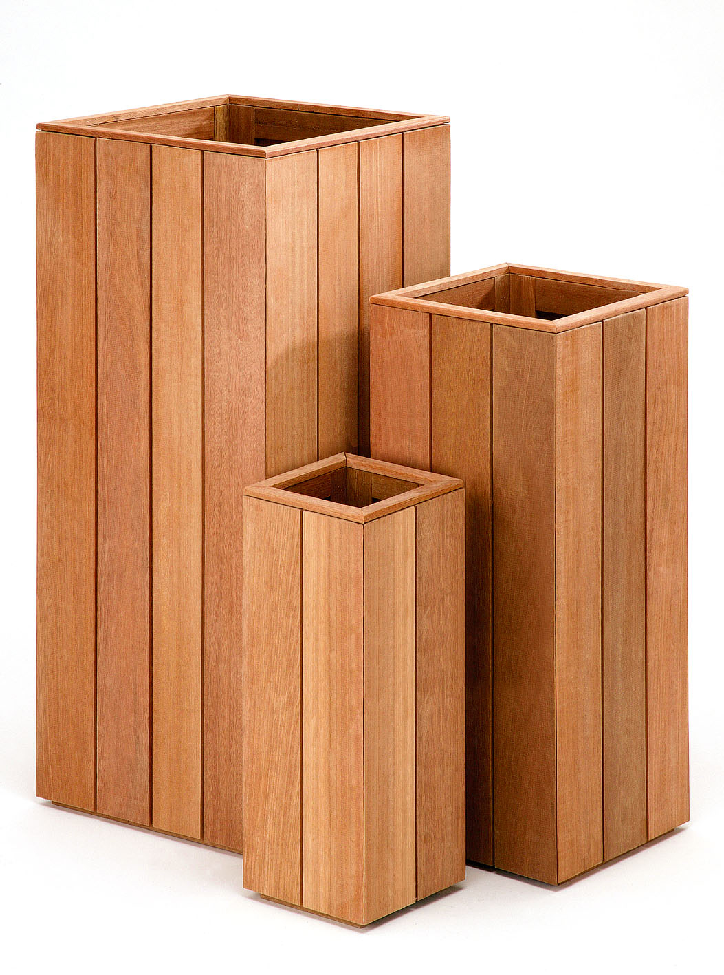 Blumenkasten Pflanzkasten Bangkirai 50x20x20cm*