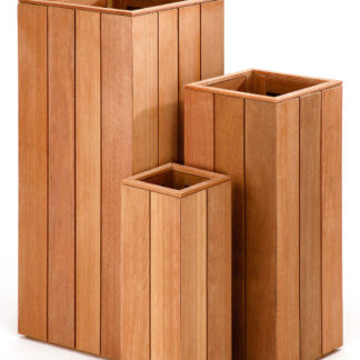 Blumenkasten Pflanzkasten Bangkirai 50x20x20cm*