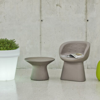 Blumentopf und Gartenbeleuchtung design ø90cm*