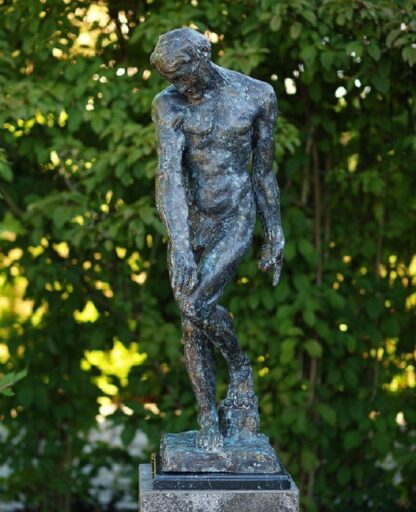 Bronzefigur Adam von Rodin*