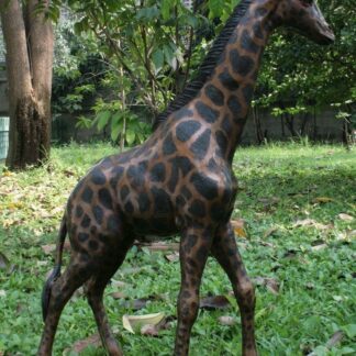 Bronzefigur Giraffe groß*