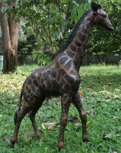 Bronzefigur Giraffe groß*
