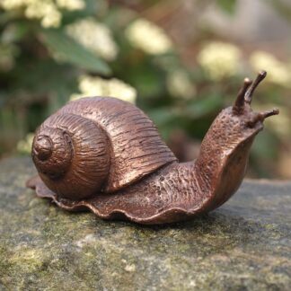 Bronzefigur Kleine Schnecke*