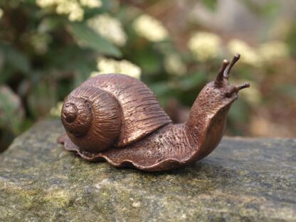 Bronzefigur Kleine Schnecke*