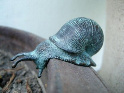 Bronzefigur Mini Schnecke*