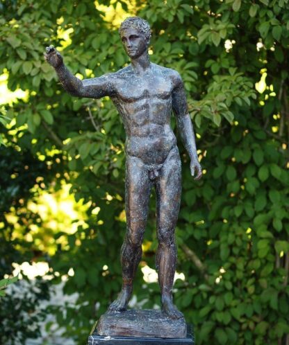 Bronzefigur Nackter Mann Antik*