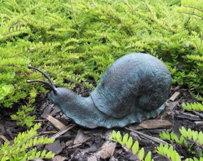 Bronzefigur Schnecke*