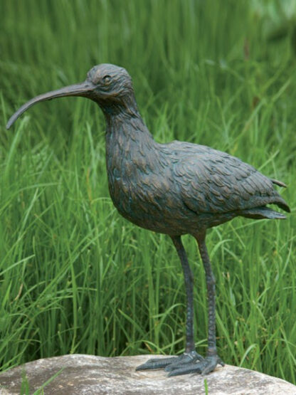 Bronzeskulptur Brachvogel*