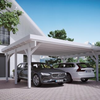 Carport Houston I 6,34x5,04 m - inklusive hochwertigem Stahltrapez*