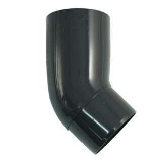 Dachrinne Kunststoff RG 75 Rohrbogen 45°, anthrazit RAL 7016*
