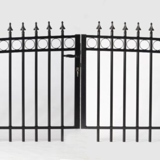 Doppeltor Schmuckzaun de Luxe 80/92x338cm*