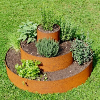 Edelrost Pflanzpyramide Prima Terra, rund, 80 cm*