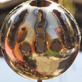 Edelstahl Gartenstecker Feuerfratze Sonne*