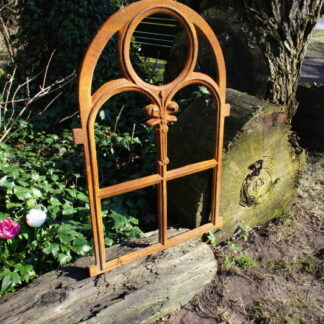 Eisenfenster, Stallfenster Kirchenfenster Rundbogen, Fenster für Gartenmauer*