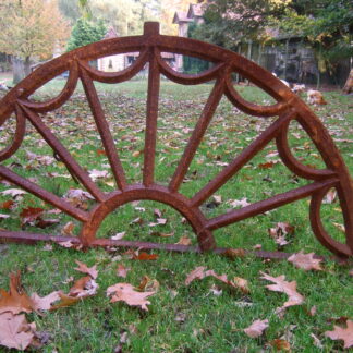 Eisenfenster, großes Stallfenster für Gartenmauer, Fenster, Napoleon*