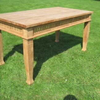 Esstisch massiv 150 cm, Holz Tisch, Teak Betawi als Wintergarten od Gartenmöbel*