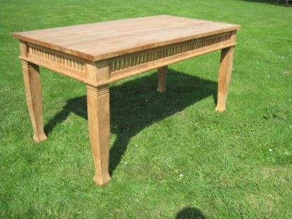 Esstisch massiv 150 cm, Holz Tisch, Teak Betawi als Wintergarten od Gartenmöbel*