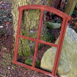 Fenster Oskar 50x34cm, Sprossenfenster für Gartenhaus, Eisenfenster Stallfenster*