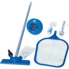 Flowclear Poolpflege Set für Pools bis 396cm