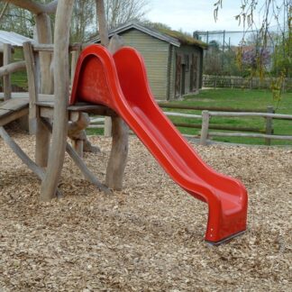 GFK Rutschen rot für Spielgeräte Spielplatz 365cm*