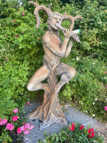 Gartenfigur Baumhüter Eiche, Rosteffekt - Original von Vidroflor*