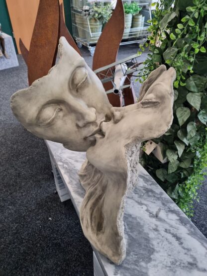 Gartenfigur, Büste Gesicht "Romeo und Julia", Steinguss - Original von Vidroflor*