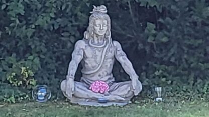 Gartenfigur Figur "SHIVA" Steinguss, antik - Original von Vidroflor*