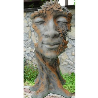 Gartenfigur Waldhüter "Bacchus", Steinguss, Rosteffekt - Original von Vidroflor*