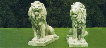Gartenfigur Zwei Löwen*