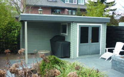 Gartenhaus Blockbohlenhaus Gatwick 500x250cm*