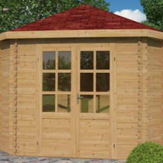 Gartenhaus Blockbohlenhaus Heathrow 508x328cm*