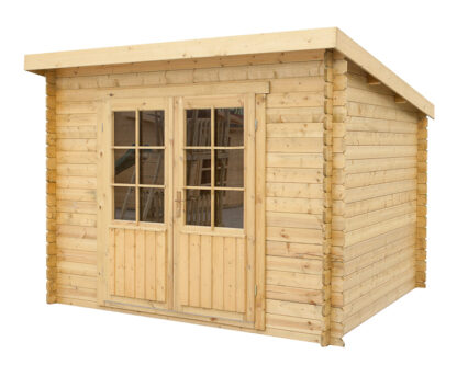Gartenhaus Blockbohlenhaus Heywood 300x250cm*