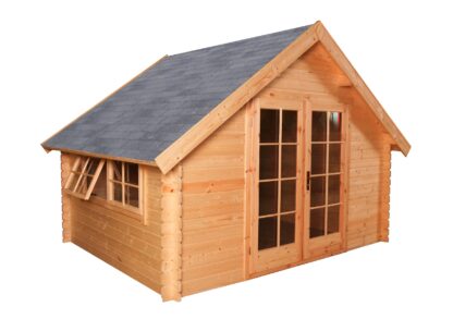 Gartenhaus Blockbohlenhaus Luton 350x300cm*