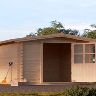 Gartenhaus Cube mit Holzboden 2x2m*